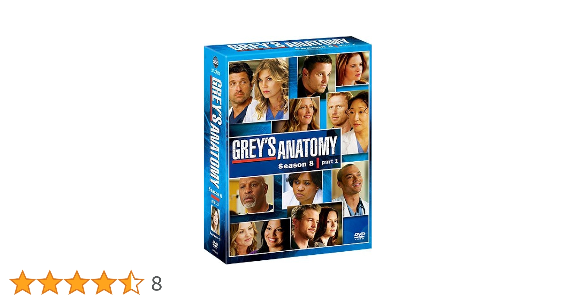 GREY'S ANATOMY グレイズアナトミーDVD(1〜8) Amazon.co.jp: グレイズ・アナトミー シーズン8 コレクターズ